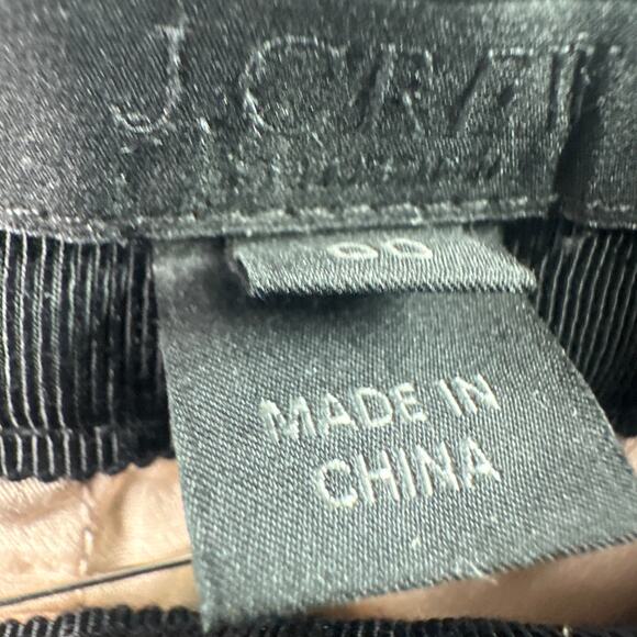 J.Crew Collection Black Lace Pencil Skirt – Size 00 - Picture 5 of 6